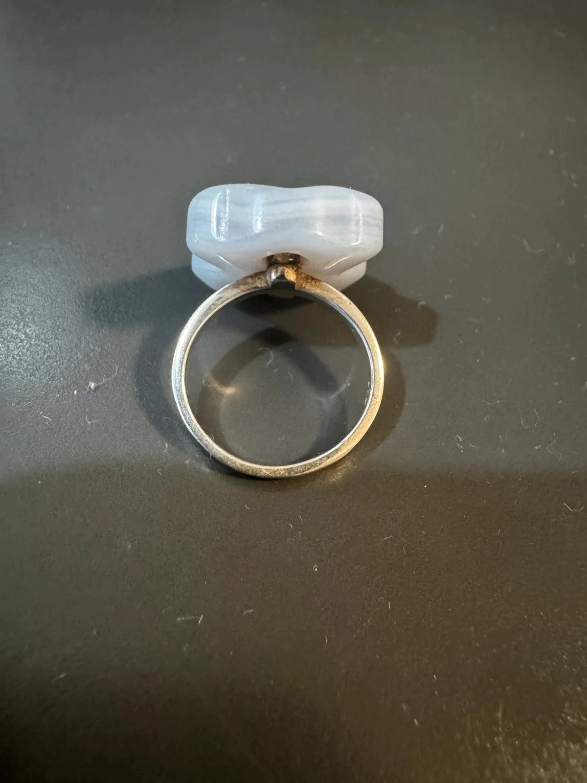 Anillo TOUS Plata de Ley y Calcedonia (Oso Mesh) – photo 3